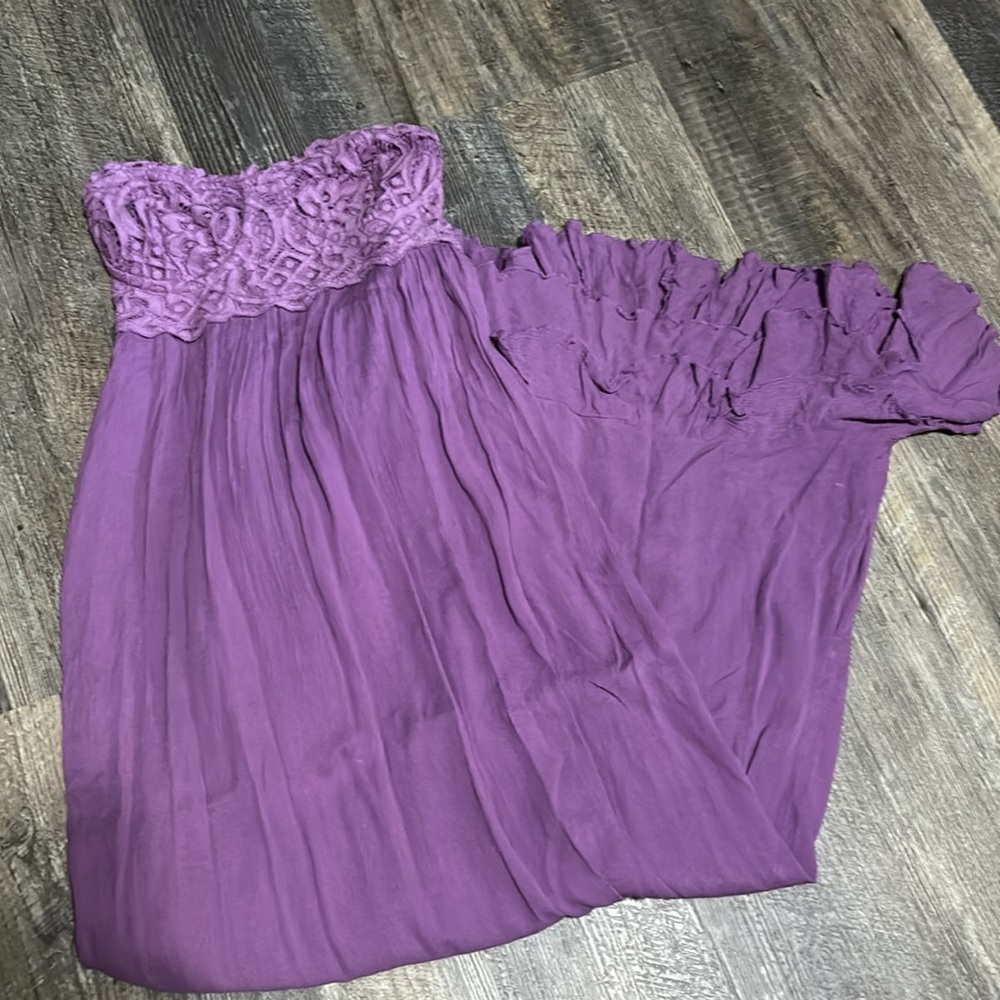 NWT Free People Adella Corset Maxi Size XSmall Strapless New.